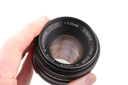 Chinon 55mm f1.7 Auto