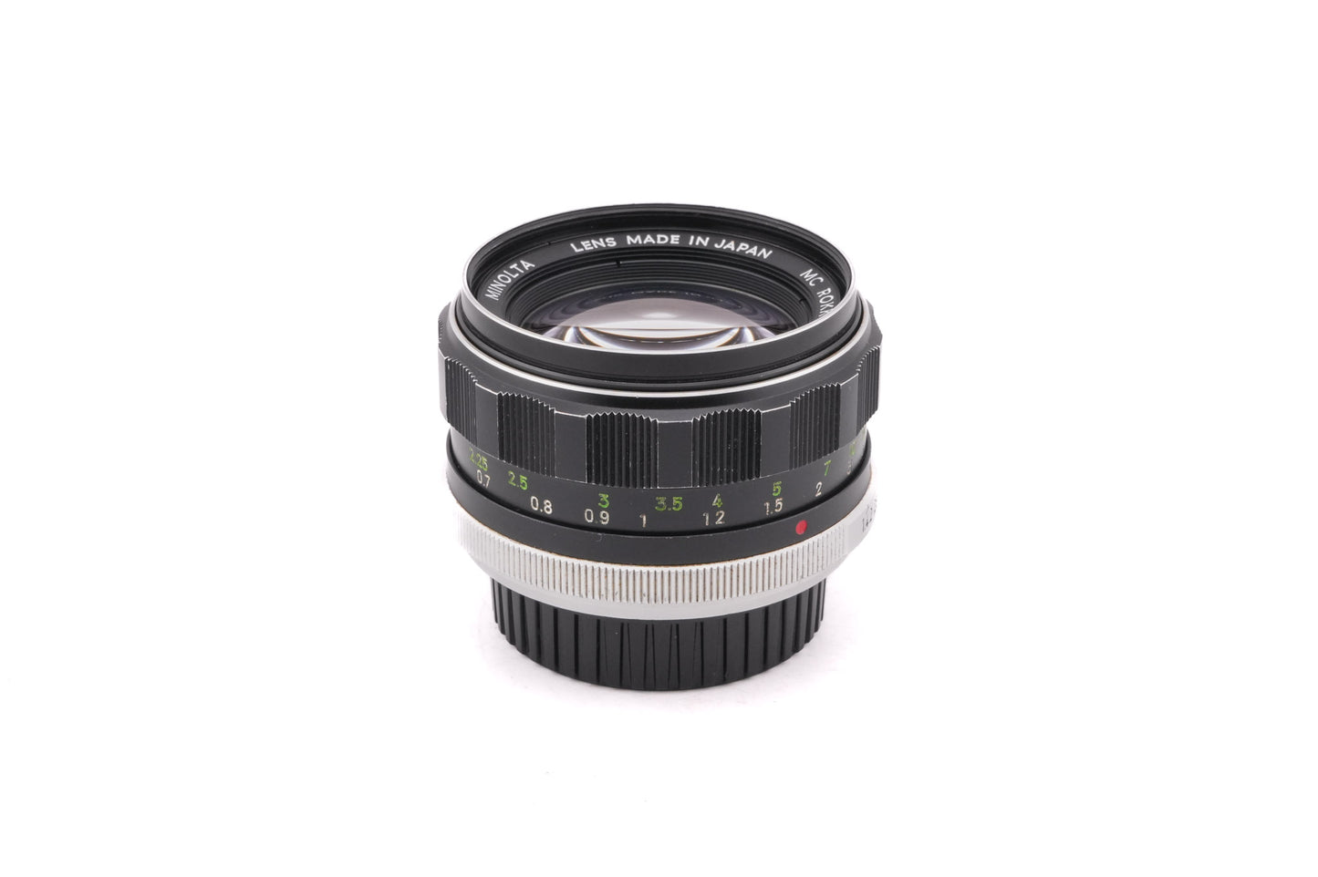 Minolta 58mm f1.4 MC Rokkor-PF