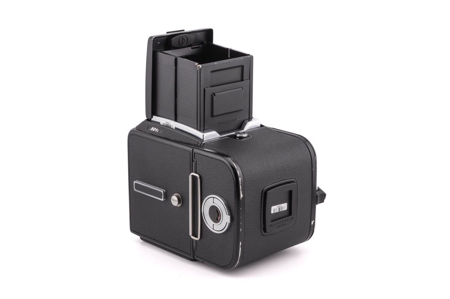 Hasselblad 501C + Waist Level Finder (New / Black, 42323) + A12N Film Magazine + Acute Matte Focusing Screen (42165)