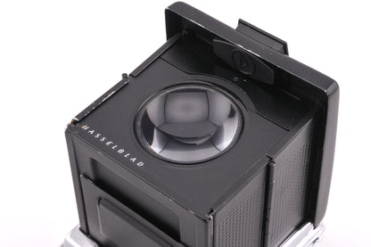 Hasselblad 501C + Waist Level Finder (New / Black, 42323) + A12N Film Magazine + Acute Matte Focusing Screen (42165)