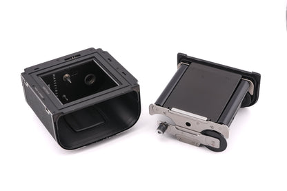 Hasselblad 501C + Waist Level Finder (New / Black, 42323) + A12N Film Magazine + Acute Matte Focusing Screen (42165)