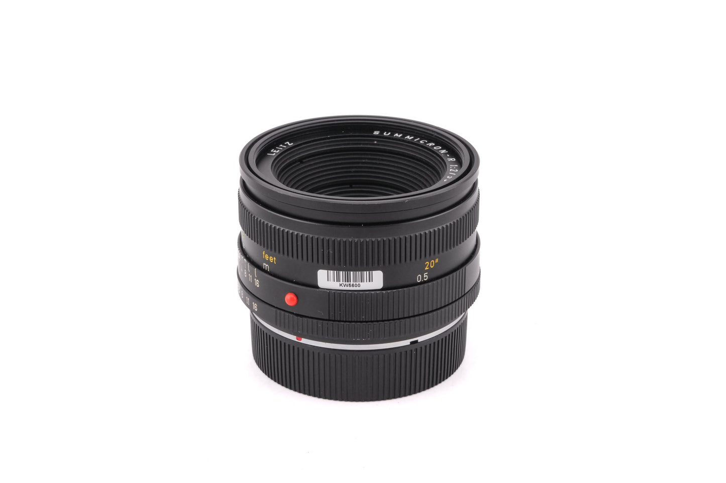Leica 50mm f2 Summicron-R (Type II) (3rd Cam) (11216)