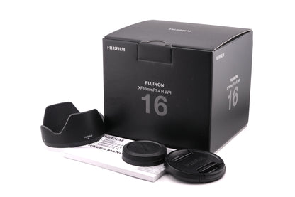 Fujifilm 16mm f1.4 Nano-GI Fujinon Aspherical XF R WR