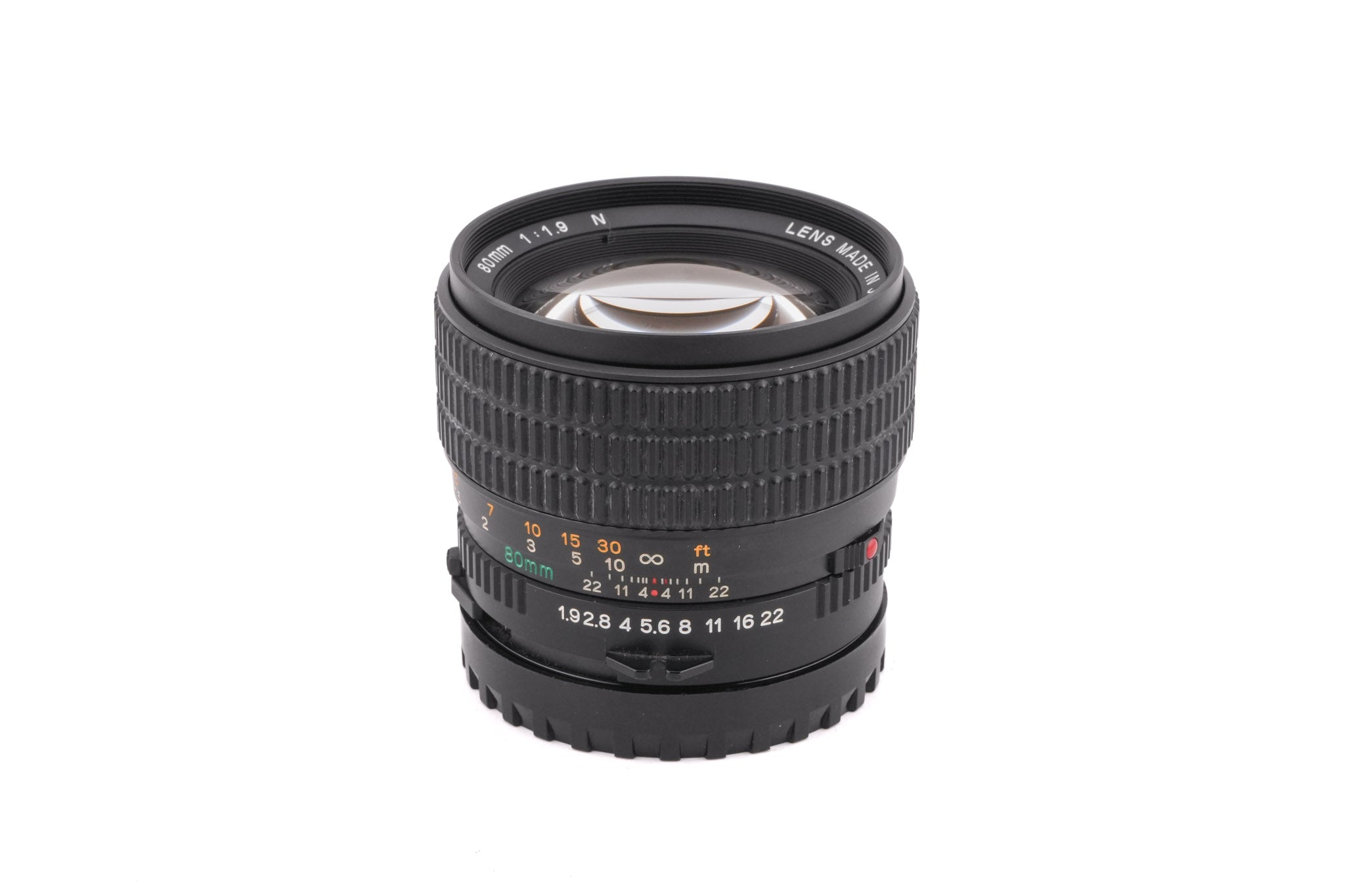 MAMIYA SEKOR C 80mm f1.9 中判 柔らかなボケ味と高解像を両立する中判レンズ Sekor C 80mm F1.9