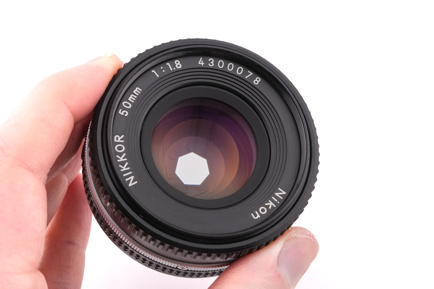 Nikon 50mm f1.8 Nikkor AI-S (0.6m)