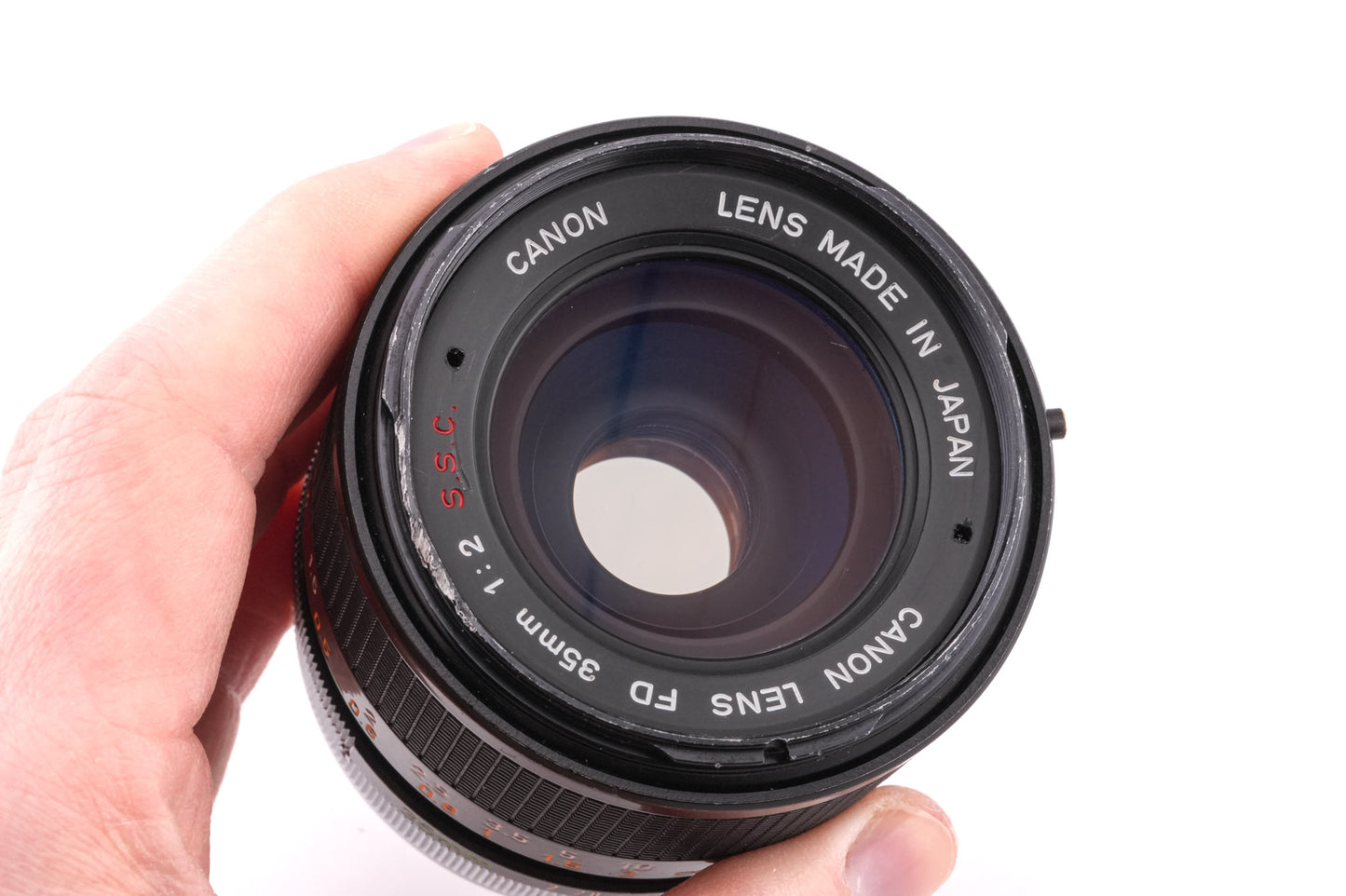 Canon 35mm f2 S.S.C. (Concave)