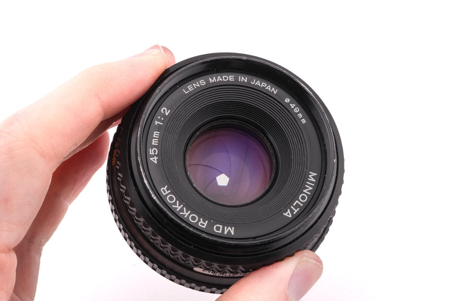 Minolta 45mm f2 MD Rokkor