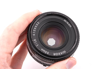 Nikon 50mm f1.8 Nikkor AI-S (0.6m)