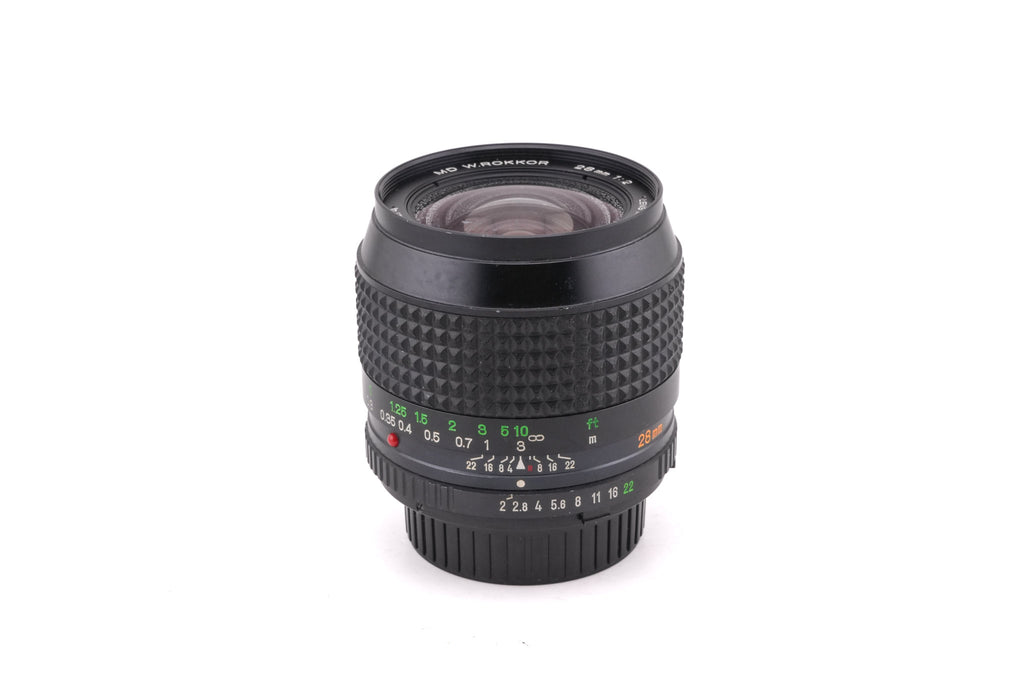 Minolta 28mm f2 MD W.Rokkor