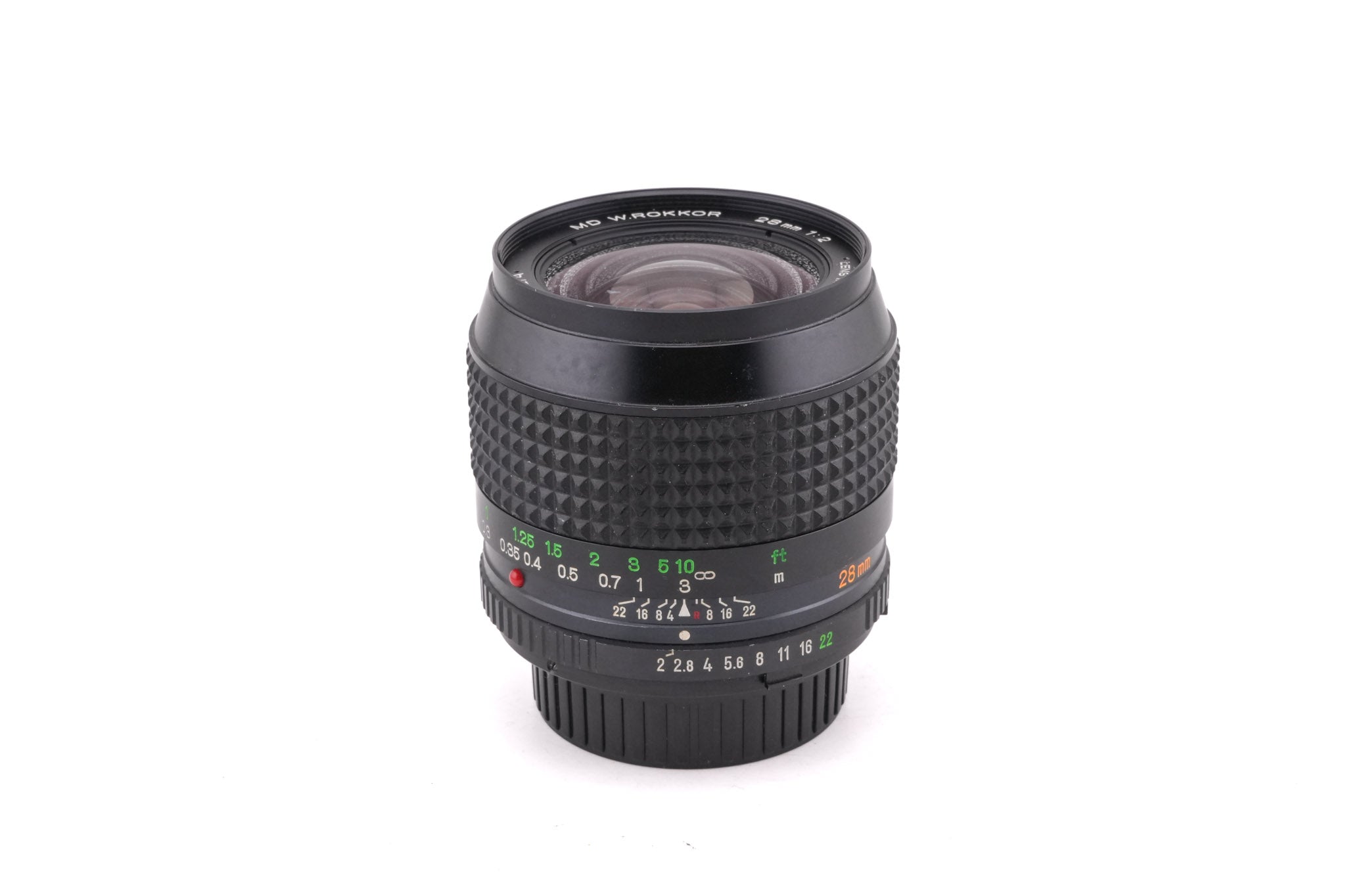 Minolta 28mm f2 MD W.Rokkor