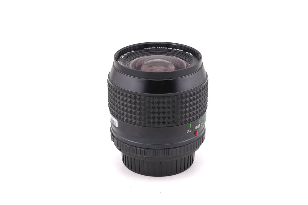 Minolta 28mm f2 MD W.Rokkor