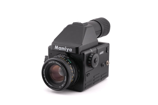 Mamiya 645E + 80mm f2.8 Sekor C + GN401 Rapid Wind Grip + 120 Roll Film Insert (HA401)