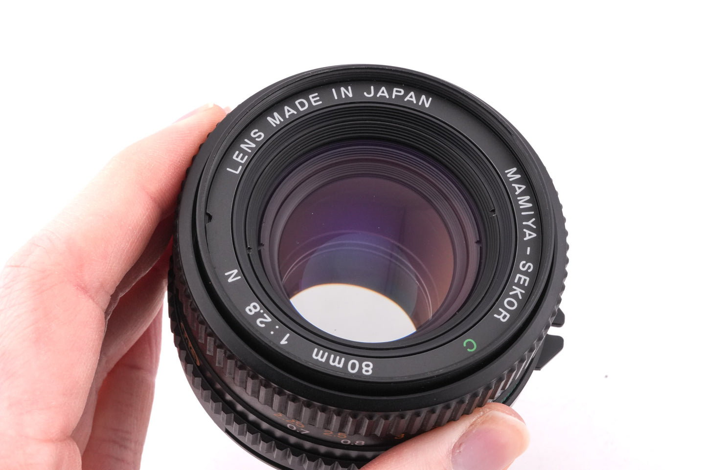 Mamiya 645E + 80mm f2.8 Sekor C + GN401 Rapid Wind Grip + 120 Roll Film Insert (HA401)