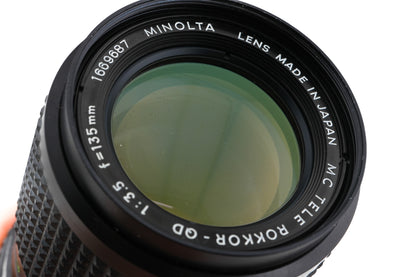 Minolta 135mm f3.5 MC Tele Rokkor-QD