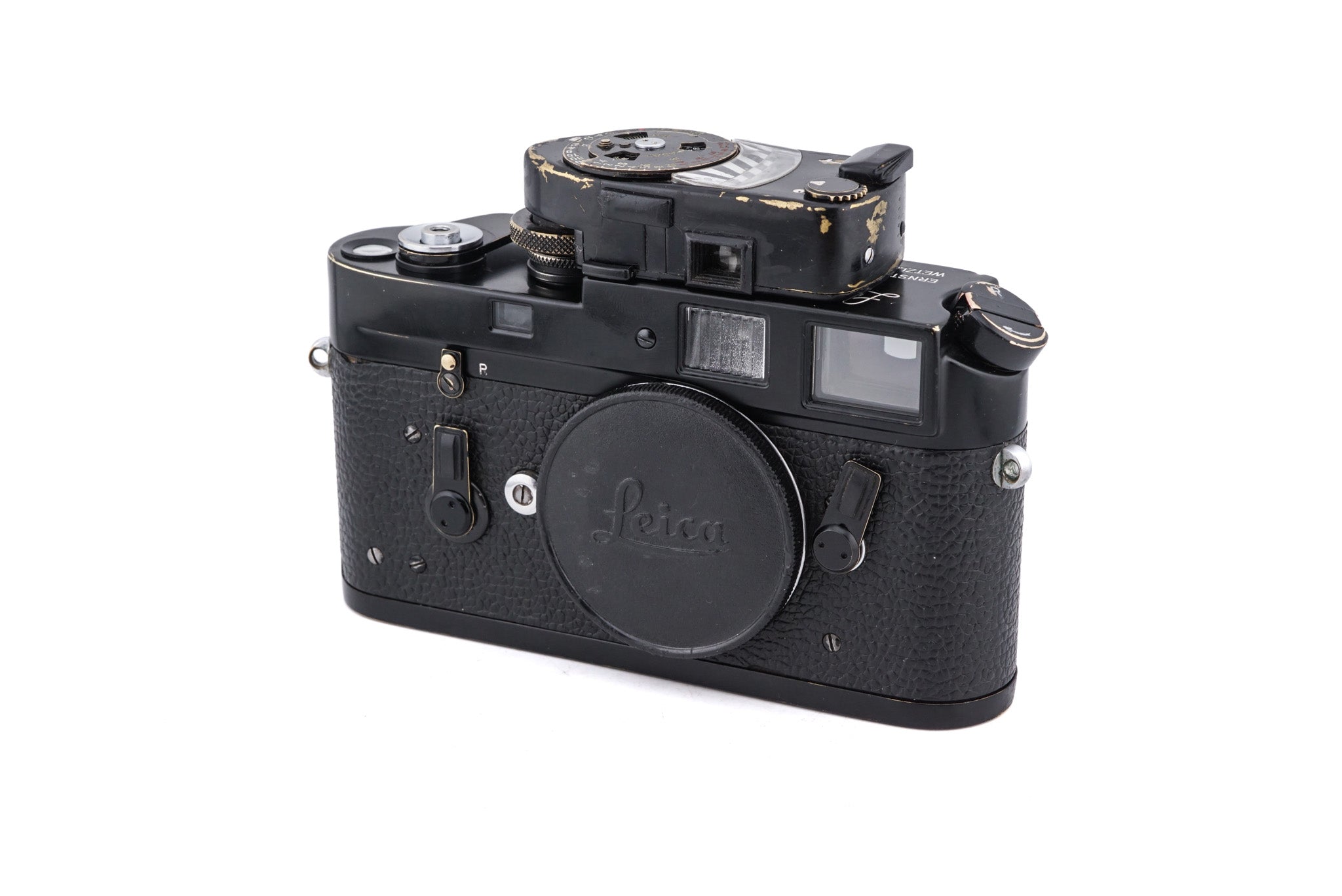 Leica M4 (No Serial) (Black Paint, 10402) + Meter MR