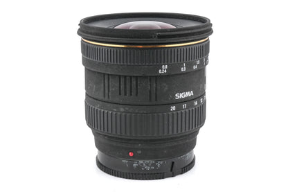 Sigma 10-20mm f4-5.6 EX DC