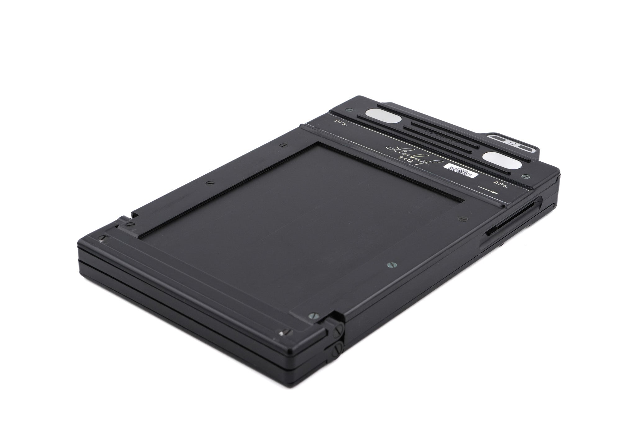 Linhof 9 x 12 cm Cut Film Holder (Early, Doppelkassette)