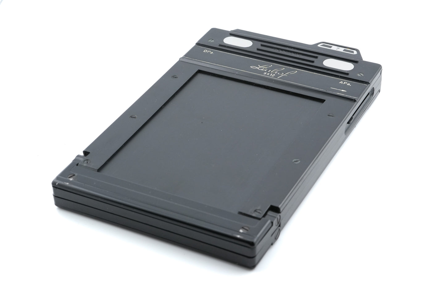 Linhof 9 x 12 cm Cut Film Holder (Early, Doppelkassette)