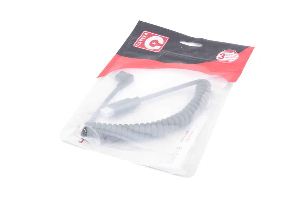 Caruba CHC-2 Coiled Angled Mini-HDMI - HDMI Cable