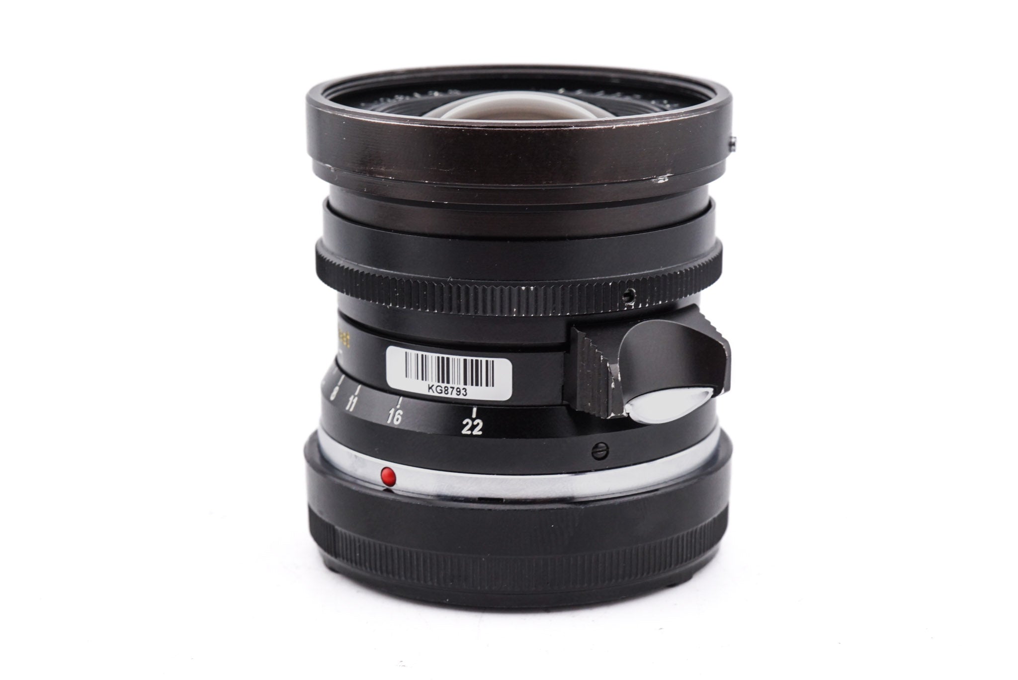 Leica 28mm f2.8 Elmarit (Type II) (Infinity Lock) + Lens Hood (21mm f3.4 / 28mm f2.8) (12501M)