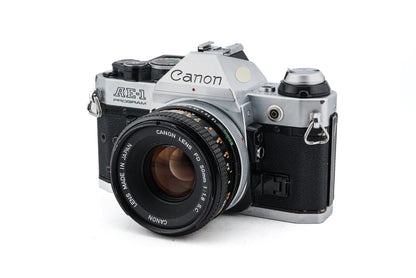 Canon AE-1 Program + 50mm f1.8 S.C.