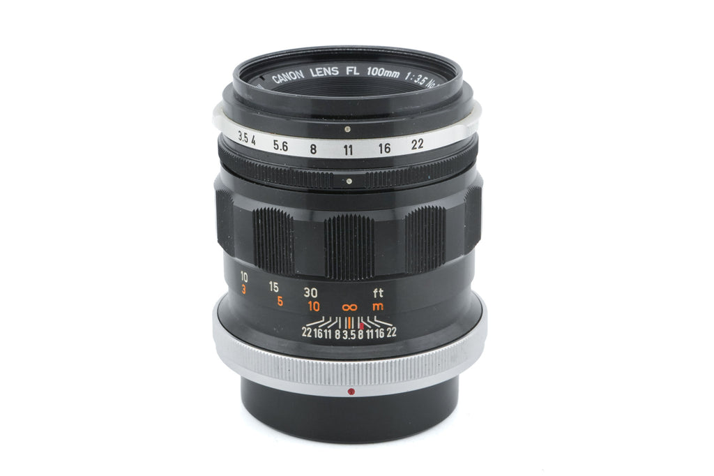 Canon 100mm f3.5 FL