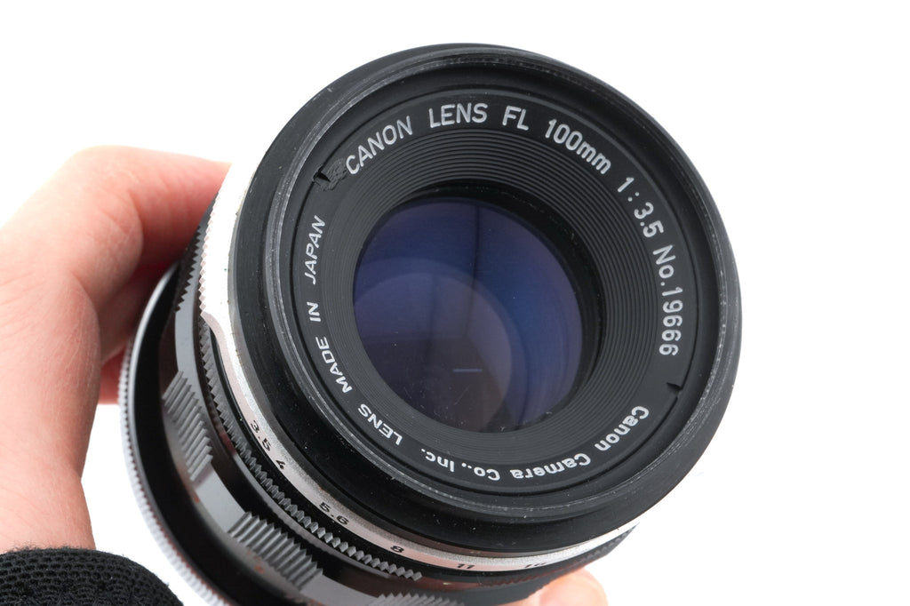 Canon 100mm f3.5 FL