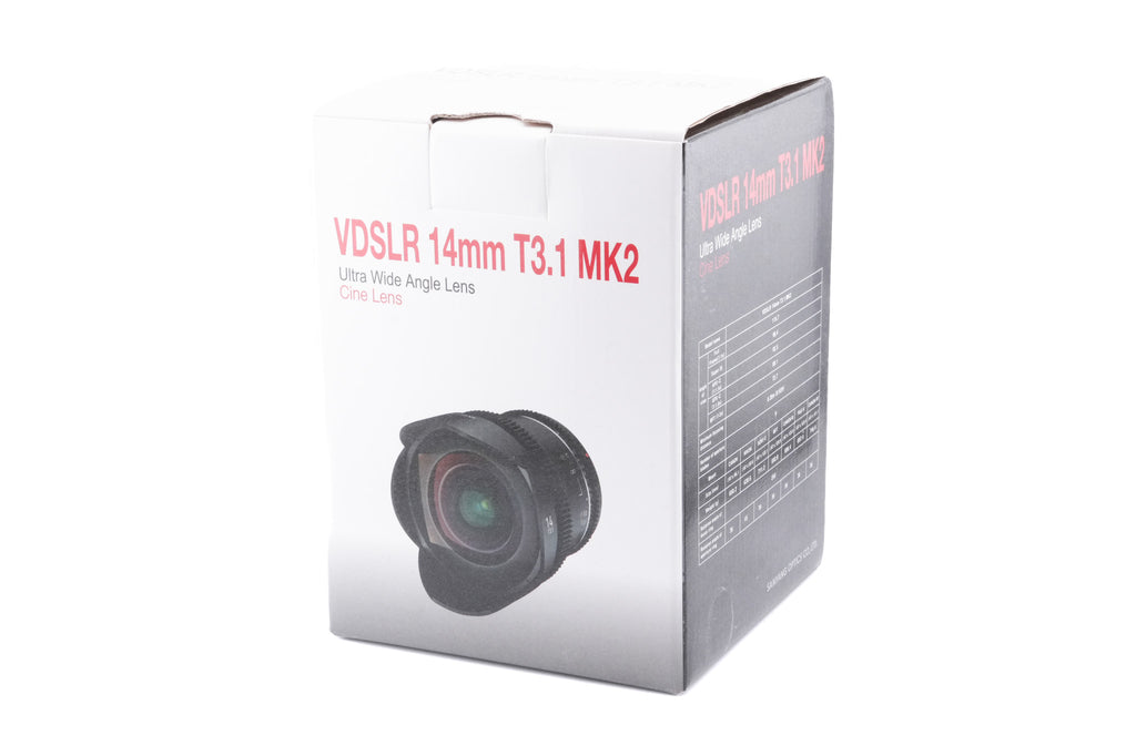 Samyang 14mm T3.1 VDSLR MK2