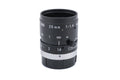 Pentax 25mm f1.4 TV Lens C2514-M