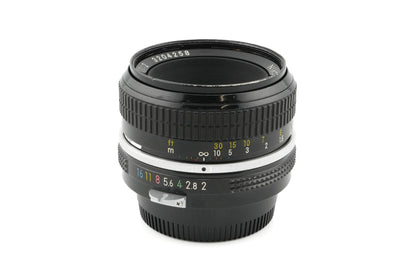 Nikon 50mm f2 Nikkor Pre-AI