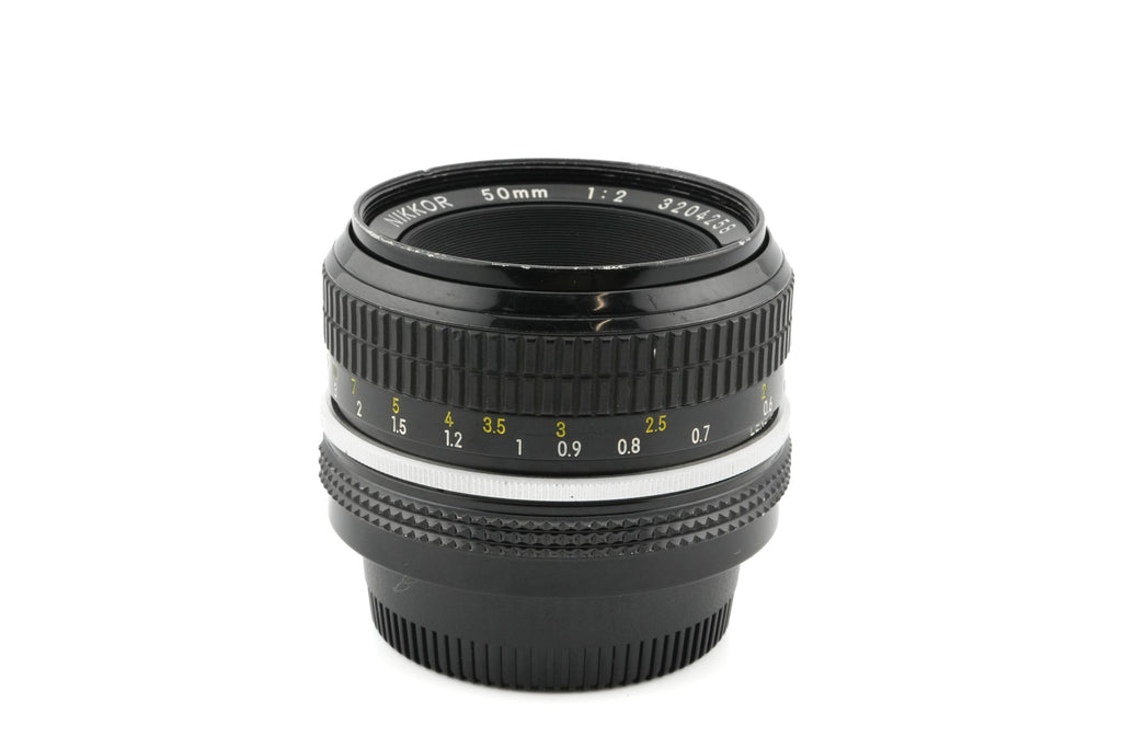 Nikon 50mm f2 Nikkor Pre-AI