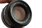 Canon 50mm f1.4 FDn