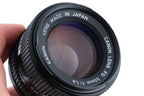 Canon 50mm f1.4 FDn