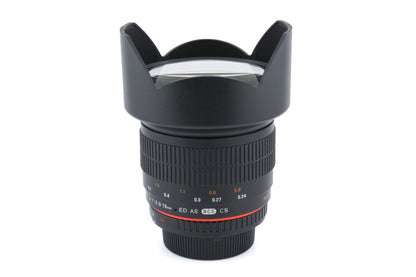 Samyang 10mm f2.8 ED AS NCS CS