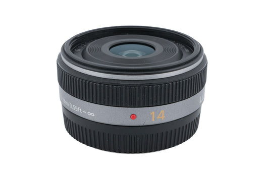 Panasonic 14mm f2.5 Lumix G ASPH. (H-H014)