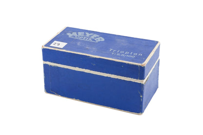 Meyer-Optik Görlitz 100mm f2.8 Trioplan V