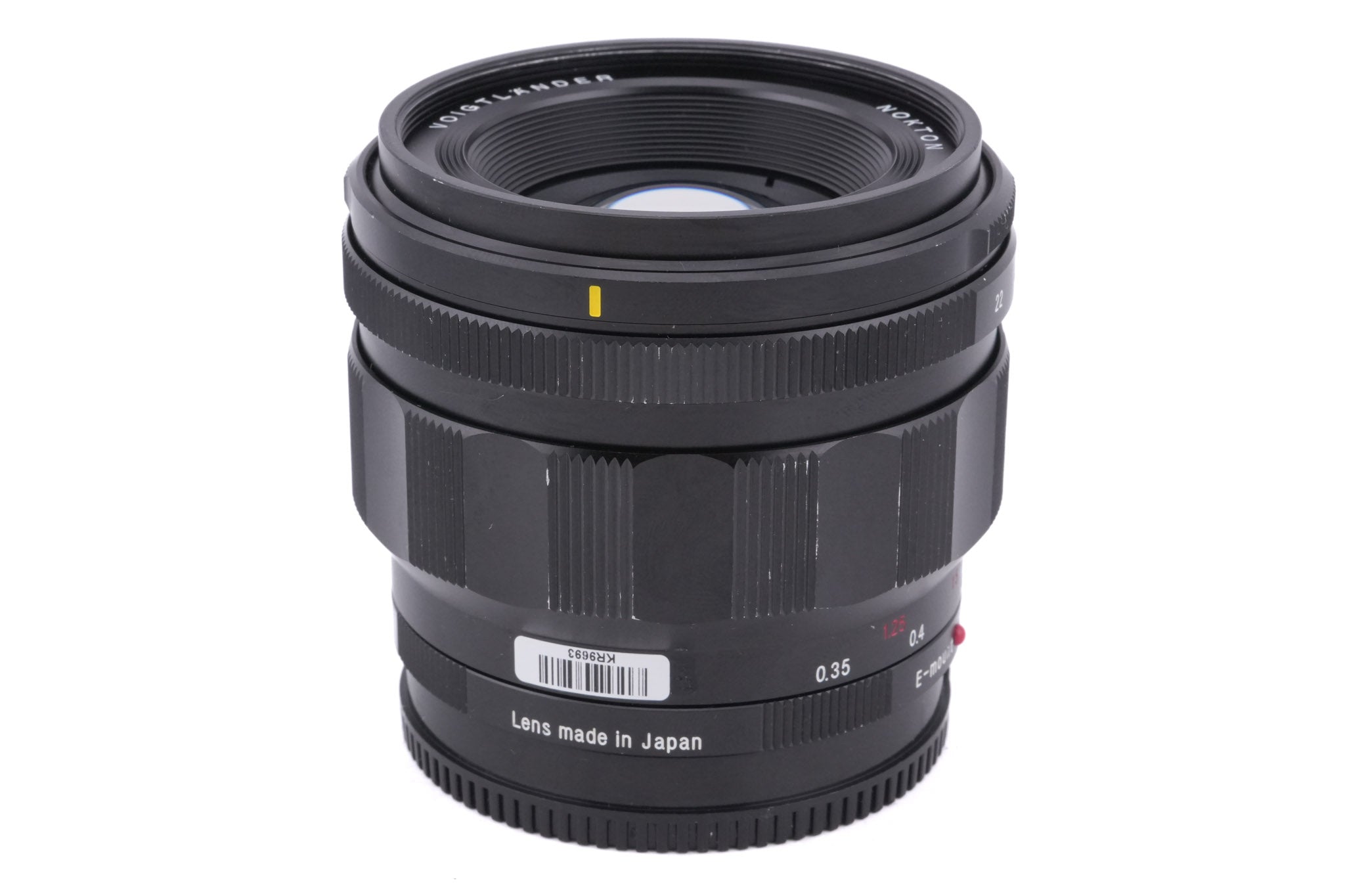 Voigtländer 40mm f1.2 Nokton Aspherical