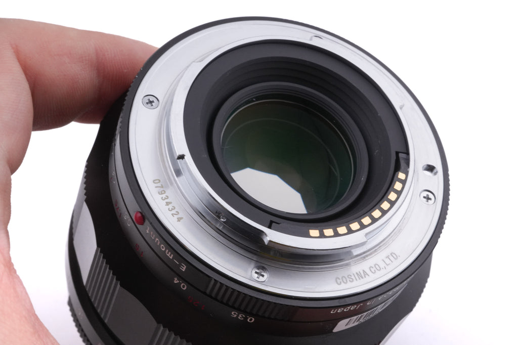 Voigtländer 40mm f1.2 Nokton Aspherical