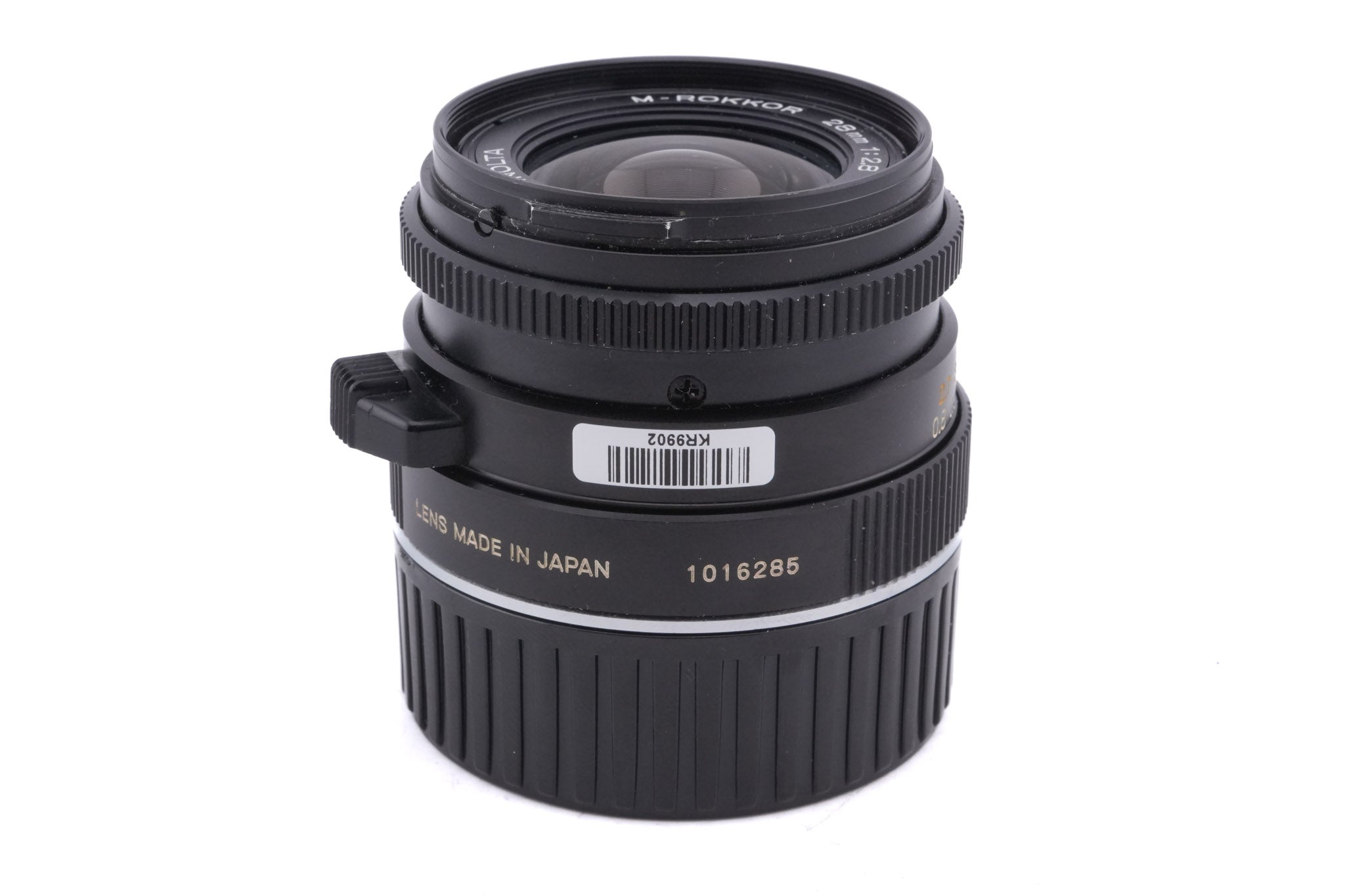 Minolta 28mm f2.8 M-Rokkor