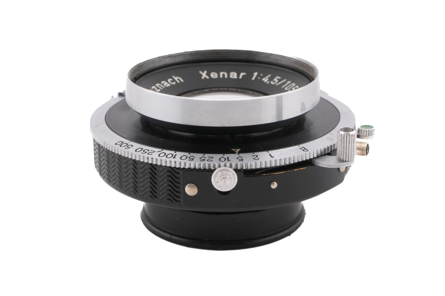 Schneider-Kreuznach 105mm f4.5 Xenar (Shutter)