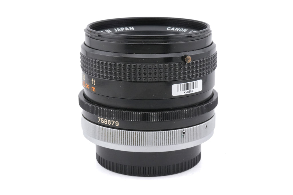 Canon 50mm f1.8 S.C.