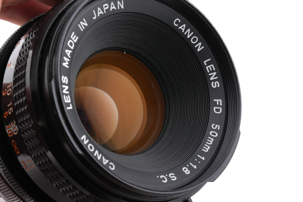 Canon 50mm f1.8 S.C.