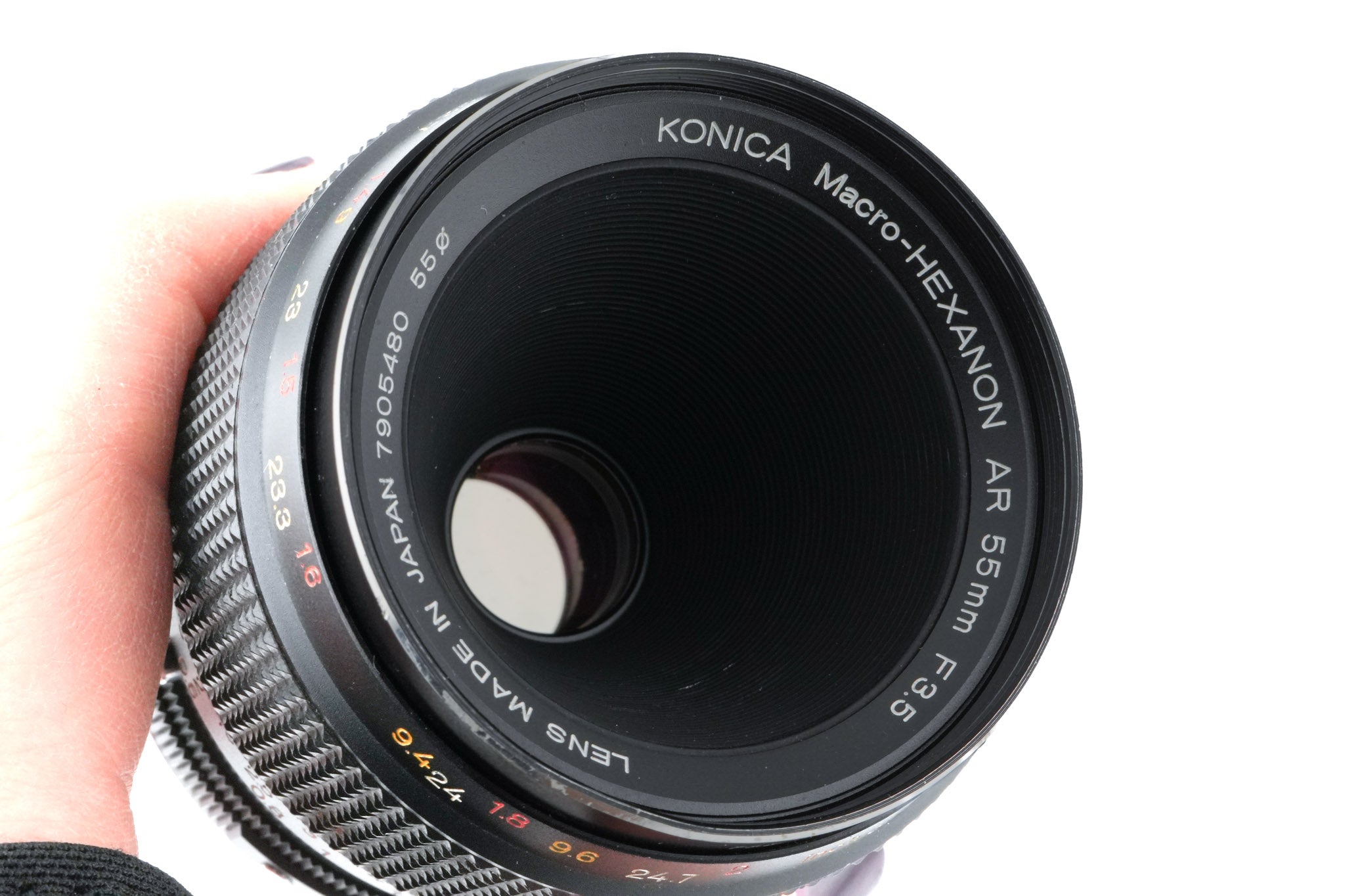 Konica 55mm f3.5 Macro-Hexanon AR