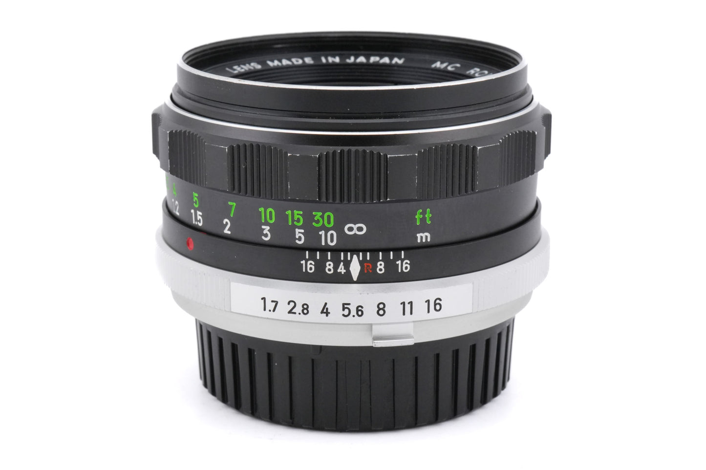 Minolta 55mm f1.7 MC Rokkor-PF