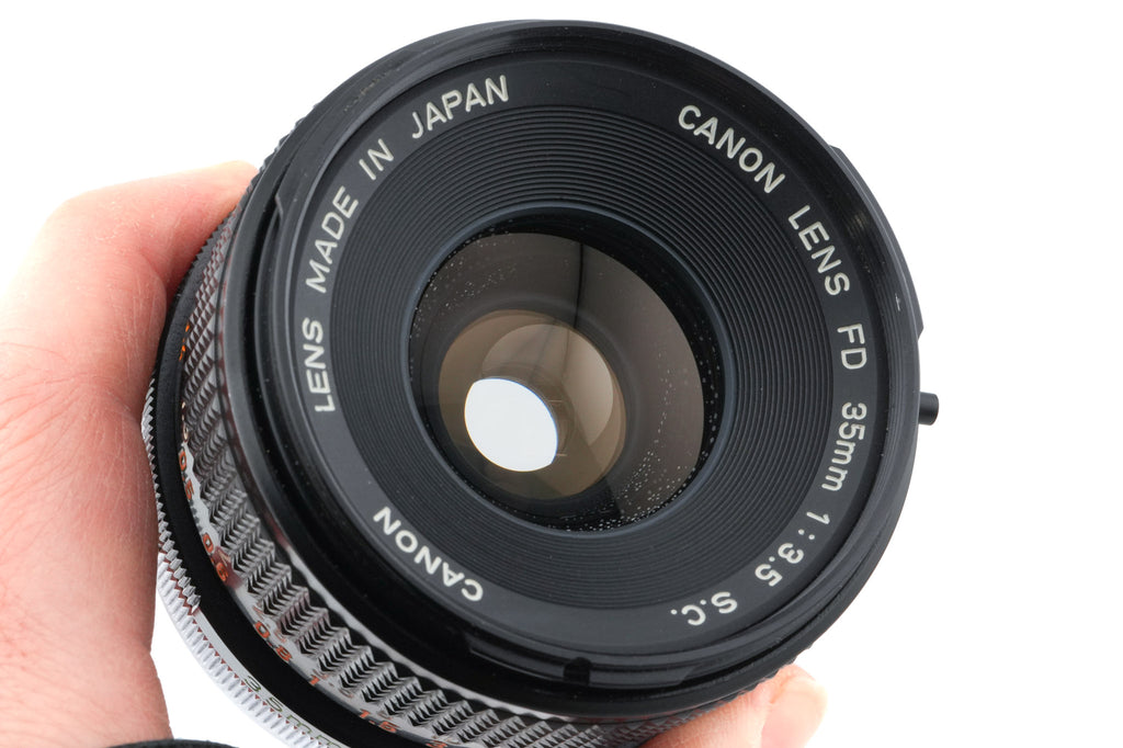 Canon 35mm f3.5 S.C.