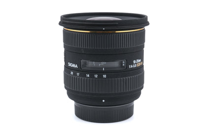 Sigma 10-20mm f4-5.6 EX DC HSM