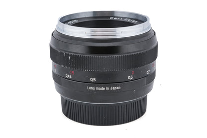 Carl Zeiss 50mm f1.4 Planar T* ZE