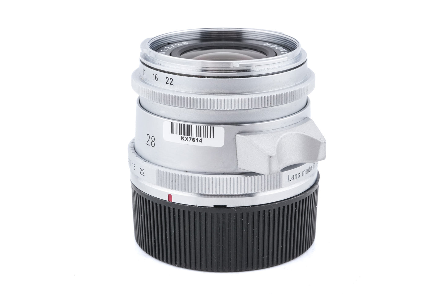 Voigtländer 28mm f2 Ultron Aspherical VM II