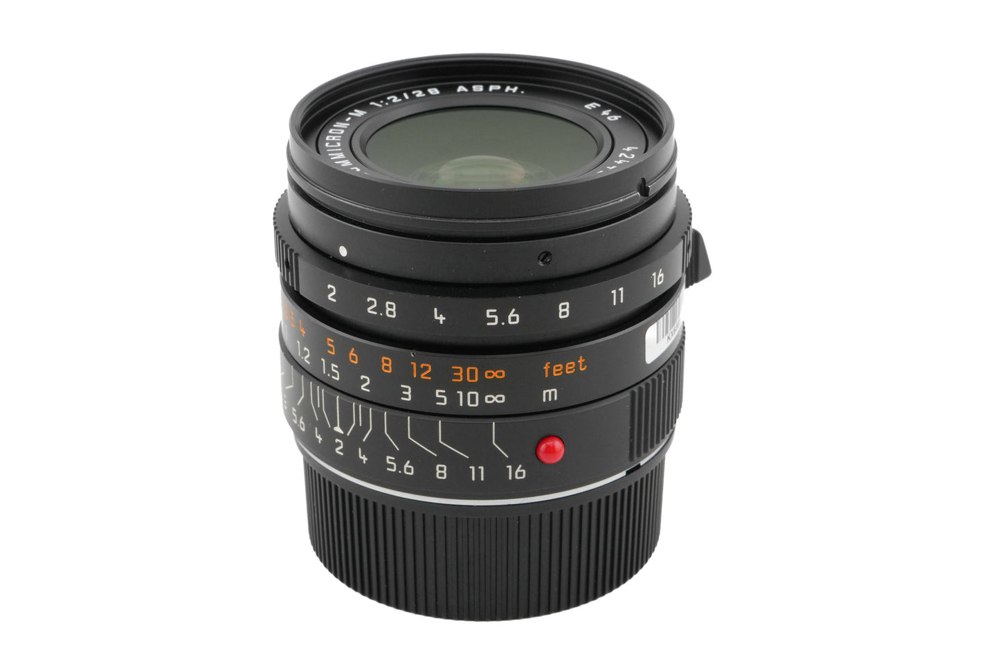 Leica 28mm f2 Summicron-M ASPH. (Black, 11604)