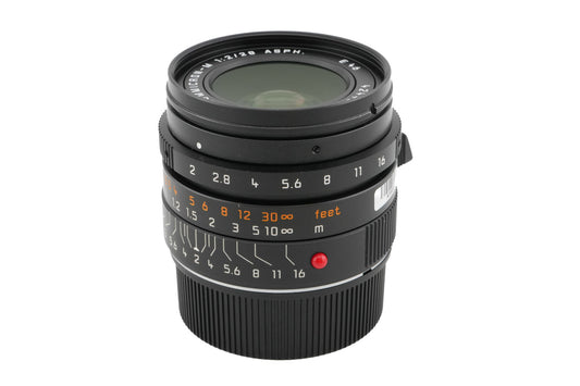 Leica 28mm f2 Summicron-M ASPH. (Black, 11604)